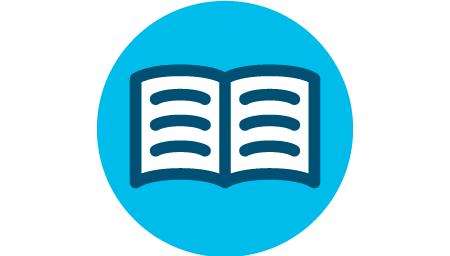 ikon med bog