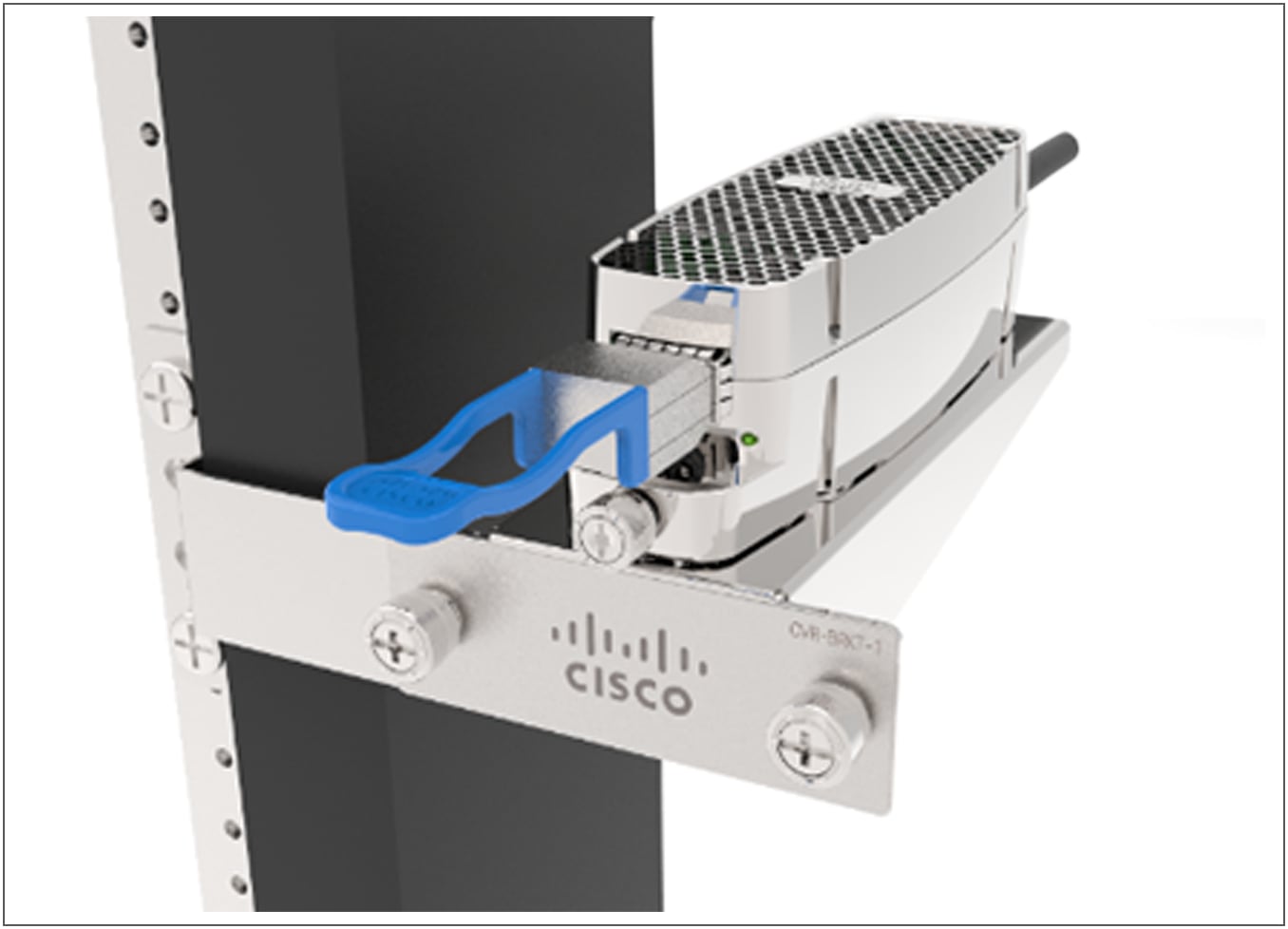 Cisco 4SQRA on Mounting Bracket with Extender