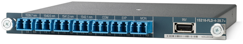 The Cisco ONS 15216 4 Channel Optical Add/Drop Multiplexer