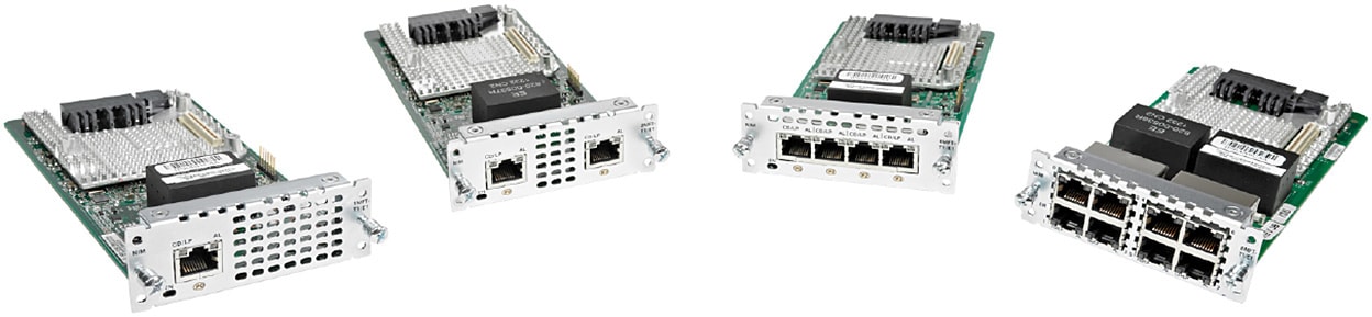 Cisco 4000 and Catalyst 8000 T1/E1 NIMs