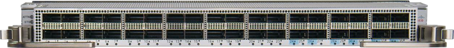 Cisco NCS 5700 Series 36 port 100GE or (24 port 100GE and 6 port 400GE) Base Line Card