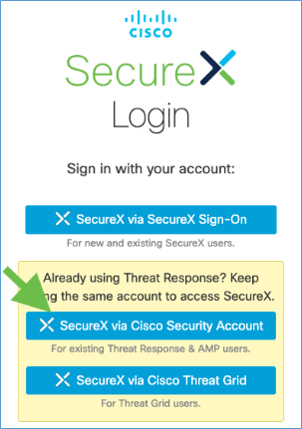 Enable SecureX platform and SecureX SSO