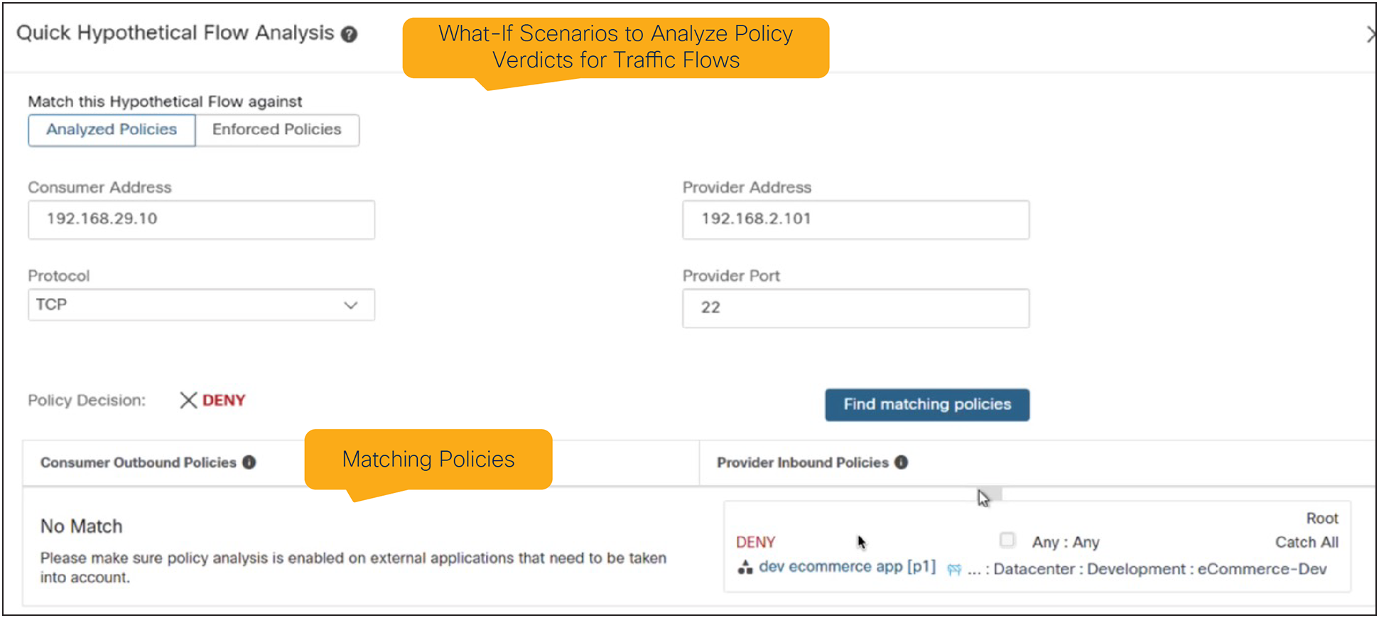 Policy Flow Analysis