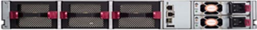 Cisco Nexus 3264C-E with red handles indicating port-side intake airflow