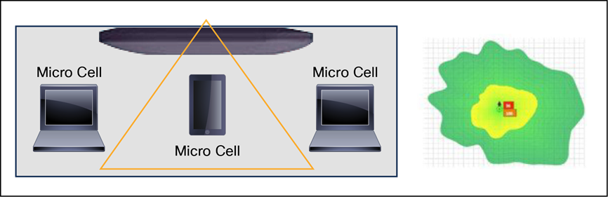 Macro and micro cells
