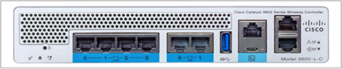 Cisco Catalyst 9800-L-C front panel