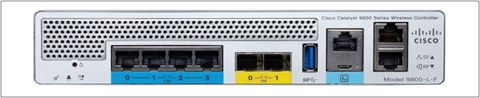 Cisco Catalyst 9800-L-F front panel