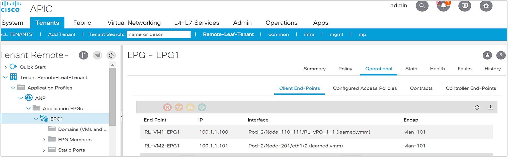 ACI connectivity and policy extension to Remote leaf