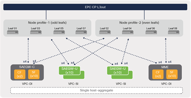 L3 external node profiles (single host aggregate)