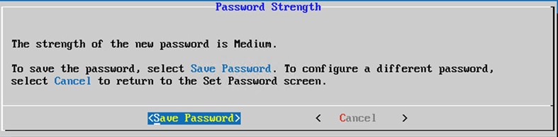 Save password