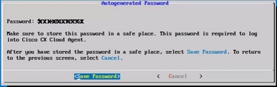 Auto generated password