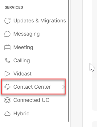 Configure CH - Cloud Connect