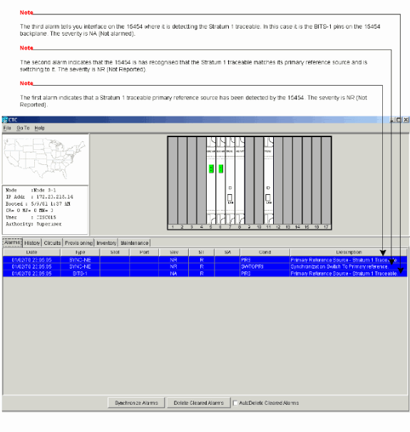 ONS 15454 Timing Issues Cisco