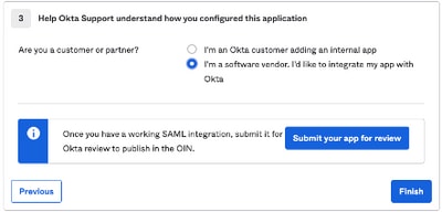 Help OKTA Support Understand How You Configured This Application