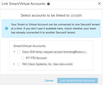 FMC 6.6.1+ Upgrade Tips - Link SSE with Smart/Virtual Account for your SecureX organization
