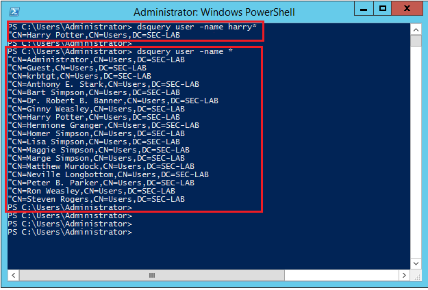 Use Command Prompt or PowerShell to Search for a Known User in LDAP Configuration