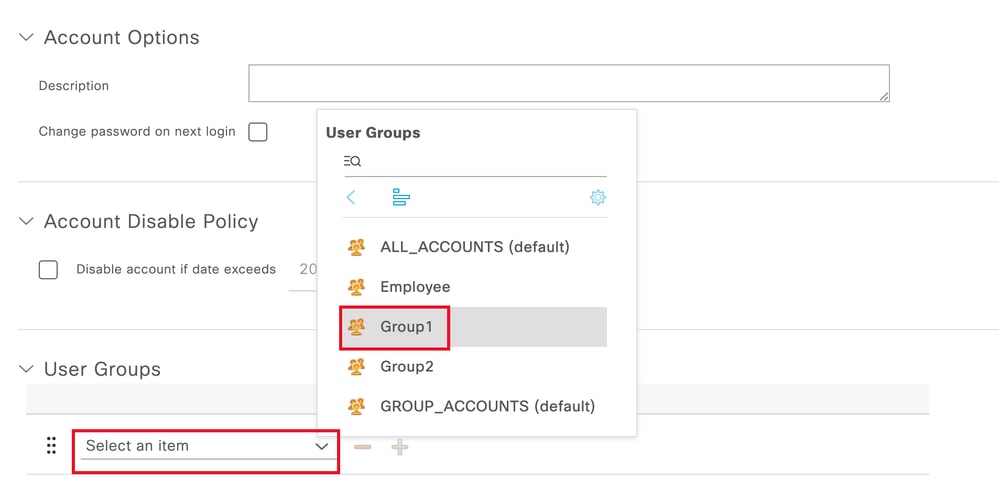 Assign the Correct Group to the User