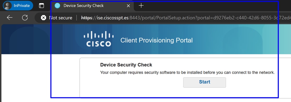Secure Client - Provisioning Portal