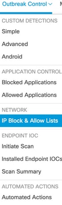 IP Block And Allow List