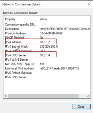 PC1 IP Address