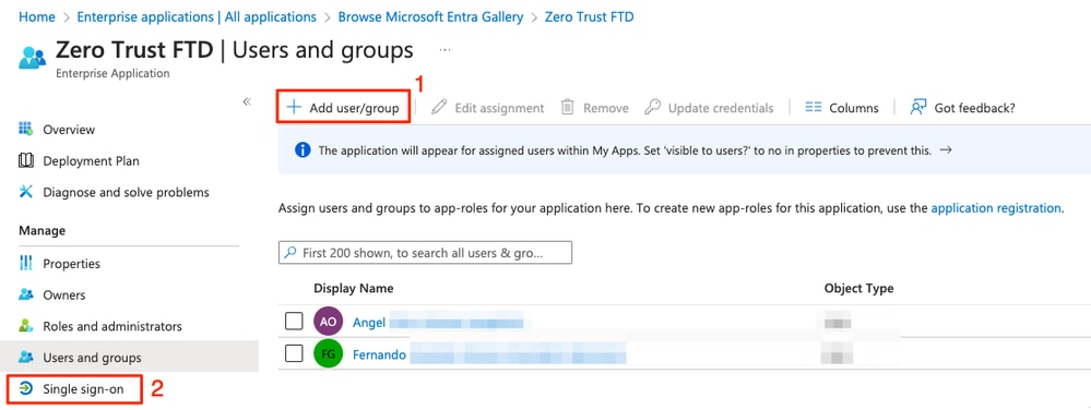 Azure Assign Roles and Users 2