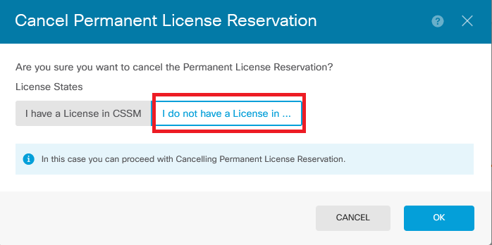 I Do not Have a License in CSSM