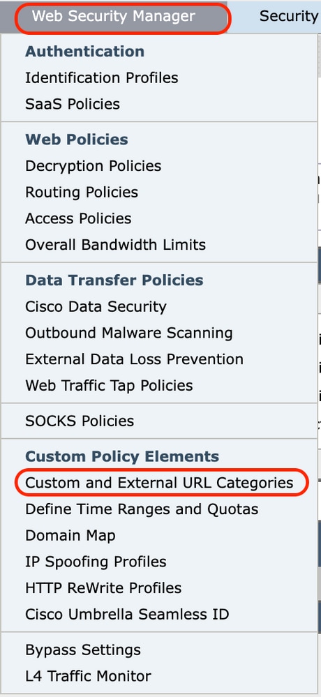 image- Select custom Category in GUI