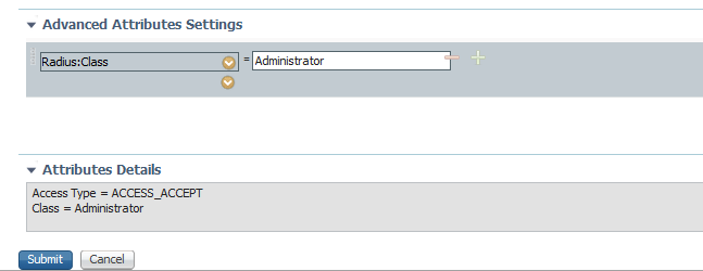 Add Authorization Profile for Admin Users