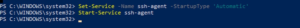 Image - Enable Open SSH Authentication Agent
