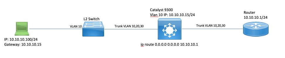 IP redirects - Network Topology