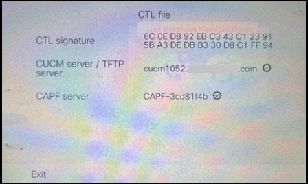 CTL File on the Phone