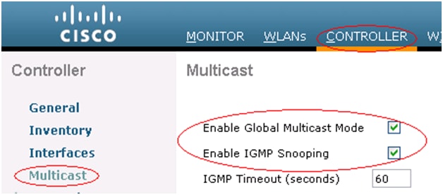 Multicast Options