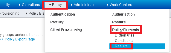 Authorization results