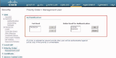 Priority Order Management User Selection