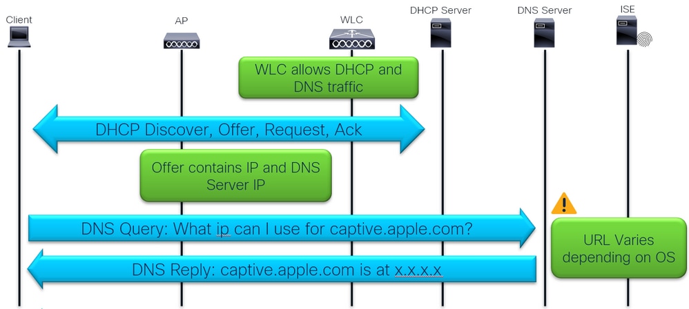 DHCP, DNS and Connectivity Check