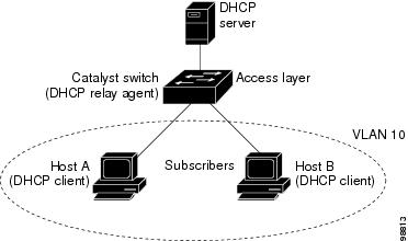 DHCP Relay Agent in a Metropolitan Ethernet Network