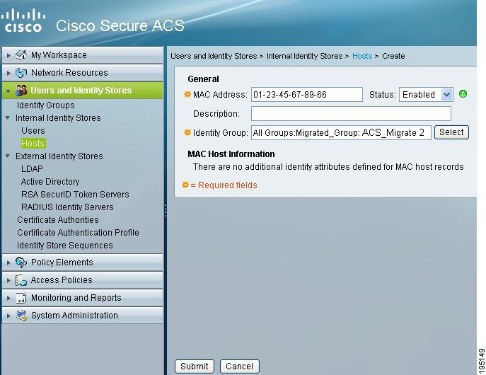Migration Guide for Cisco Secure Access Control System 5.4 Using the