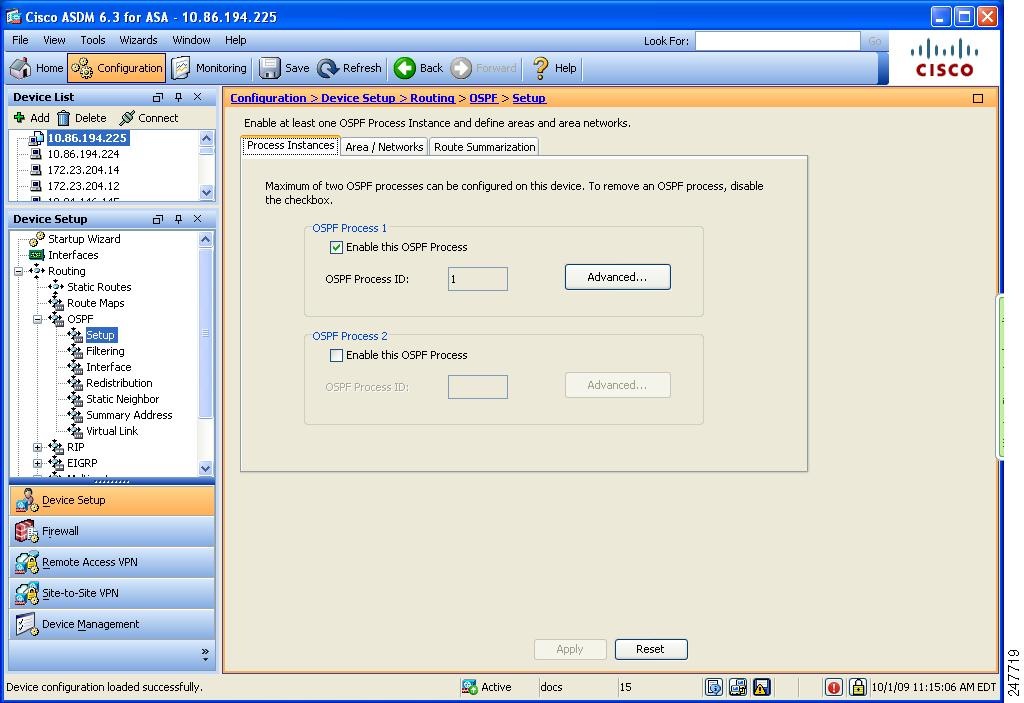 Cisco ASA 5500 Series Configuration Guide using ASDM, 6.3 Configuring