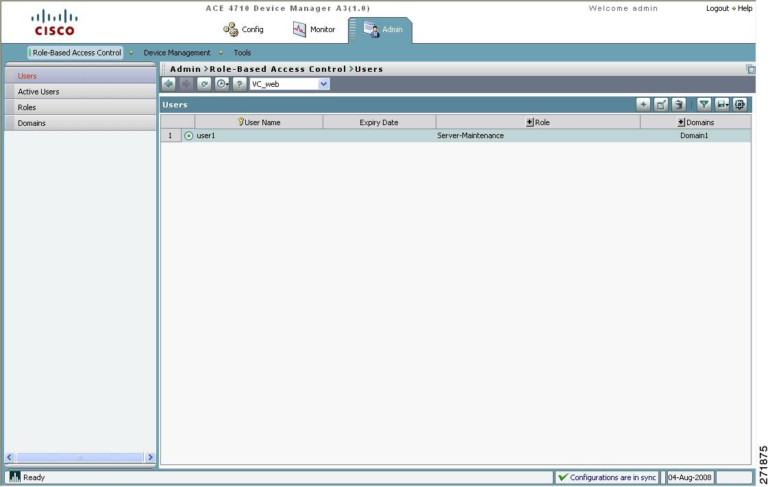 Configuring RoleBased Access Control Cisco