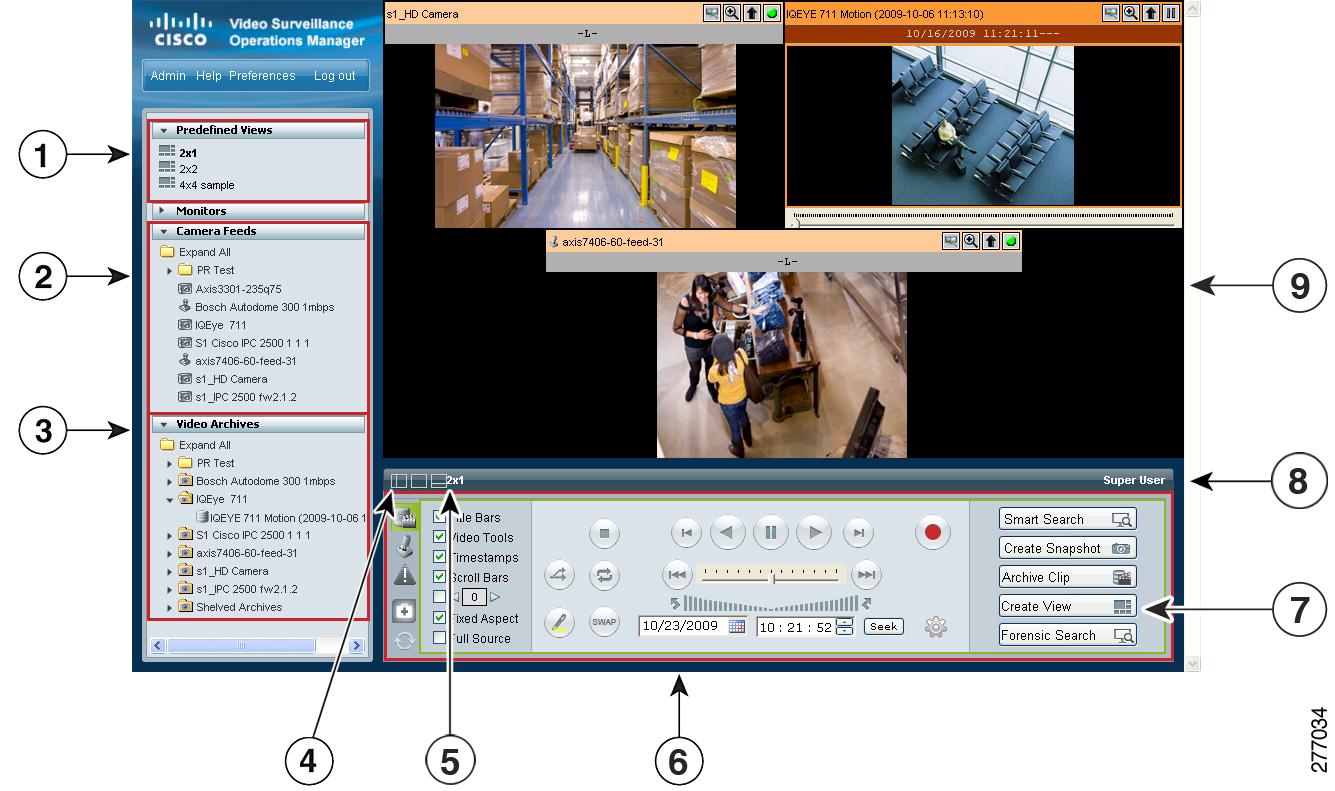 Cisco Video Surveillance Manager User Guide, Release 6.3.1 Using the VSOM Operator Pages