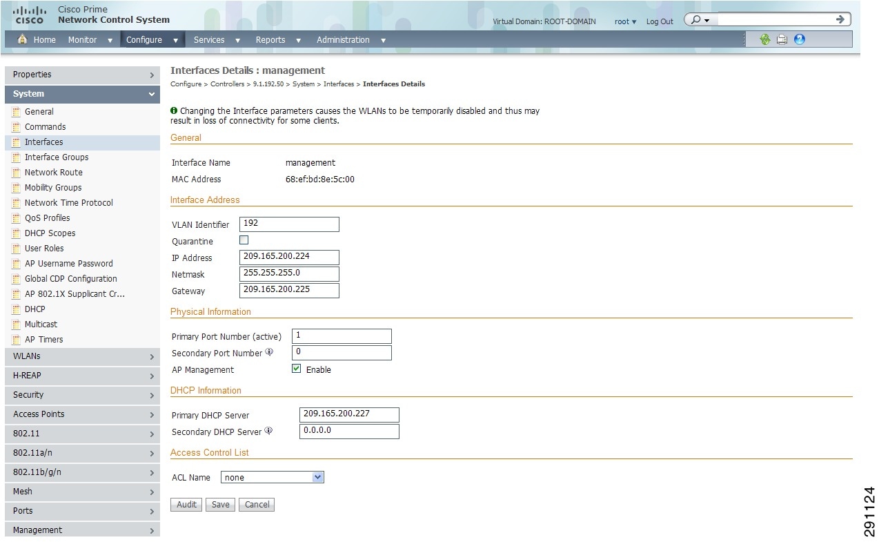 Cisco Prime Network Control System Configuration Guide, Release 1.0