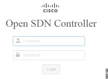 Open SDN Controller Login
