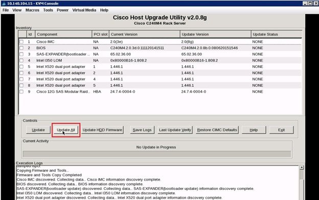 No Snrm From Host On Credit Card Machine: Cisco Ucs Host Upgrade Utility