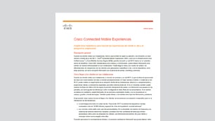 Descripción general de Cisco Connected Mobile Experience