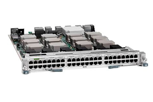 Cisco Nexus 7000 Series Enhanced F2-Series 48-Port 1 and 10GBASE-T Ethernet Module (RJ45)