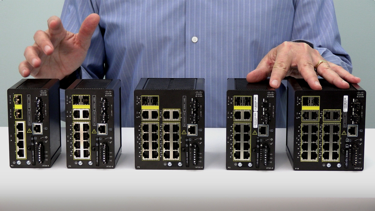 ​Cisco Catalyst IE3100 高耐久性シリーズのデモビデオ