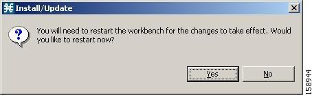 Restart for changes to take effect