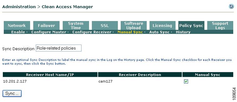 manual sync of group policy