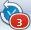 Shows the Conversation History button with three missed calls.