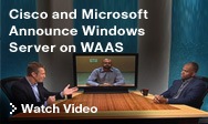 Microsoft Windows Server on WAAS
